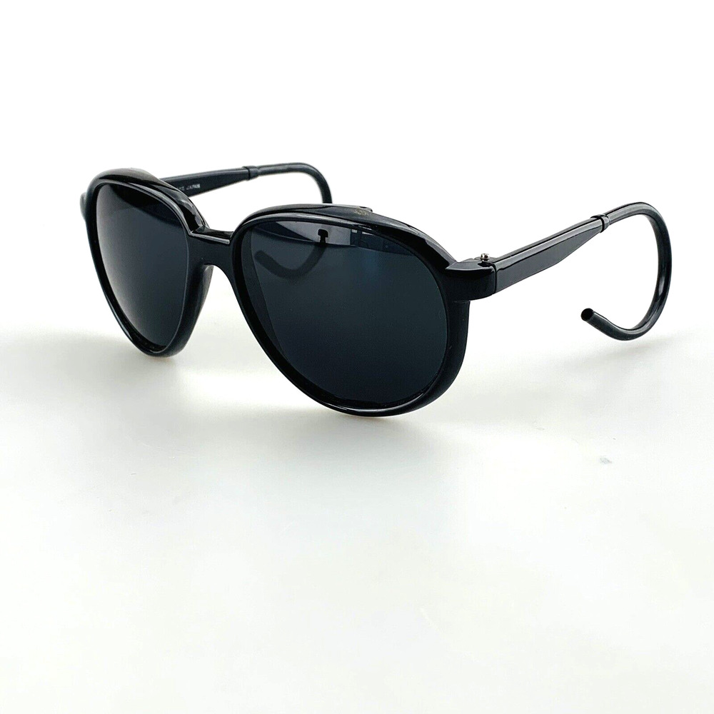 Vintage Sunglasses Aviator Ear Hooks Oversized Made in Japan